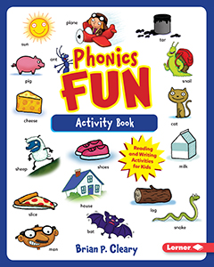 Cover Art for Phonics Fun Activity Book: Reading and Writing Activities for Kids