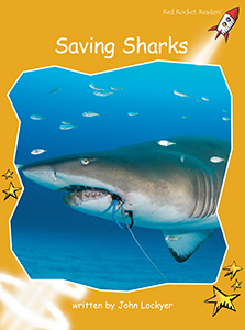 Cover Art for Saving Sharks
