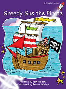 Cover Art for Greedy Gus the Pirate