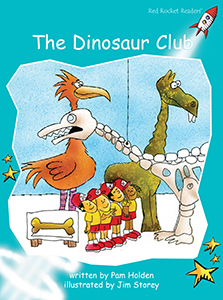 Cover Art for The Dinosaur Club