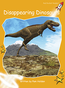 Cover Art for Disappearing Dinosaurs