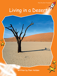 Cover Art for Living in a Desert